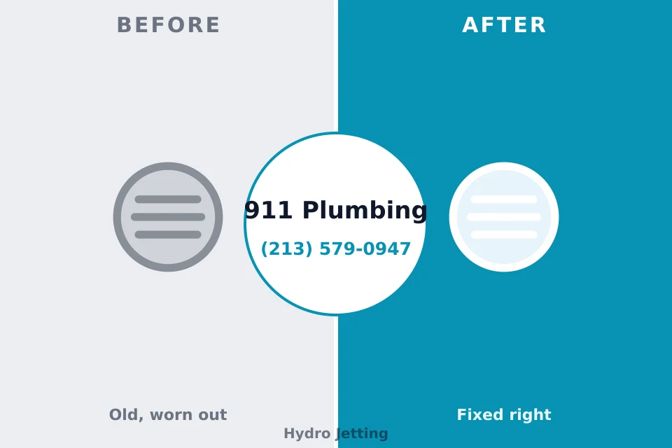 Before and after: plumbing repair National City, CA